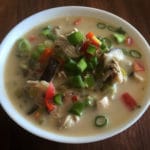 Thai Chicken & Vegetable Soup (Tom Kha Gai)
