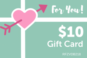 100 Days Real Food Valentine's Day $10 Gift Card